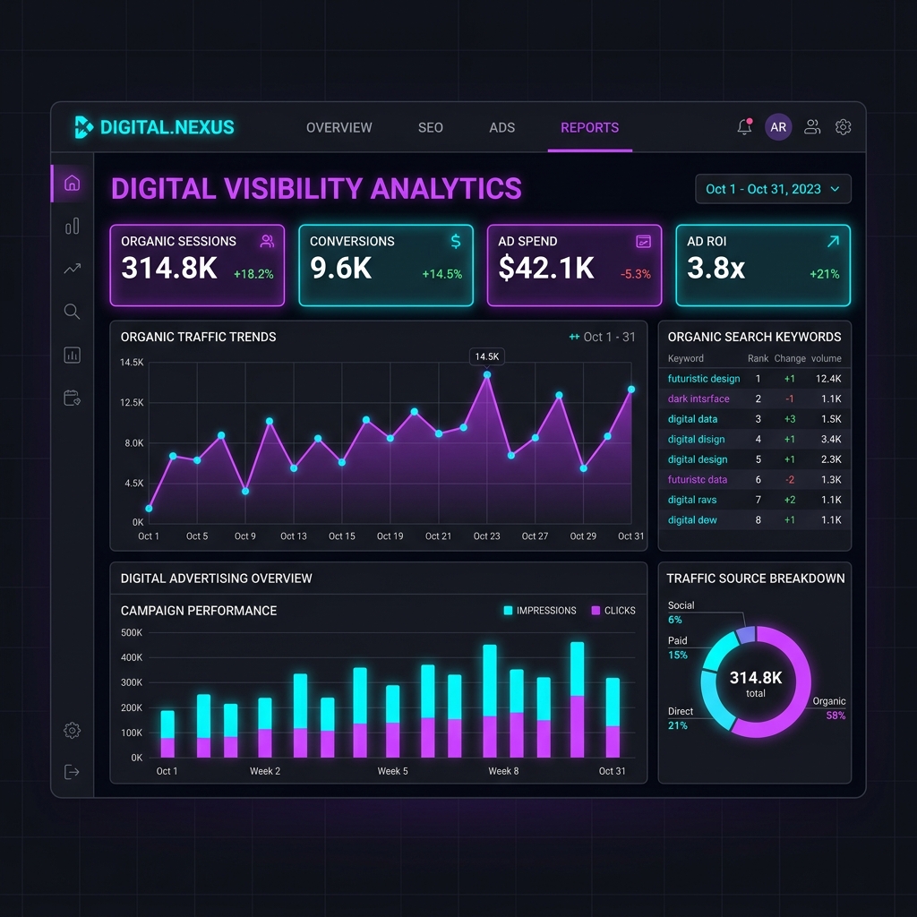 Madtech AdTech Analytics Dashboard